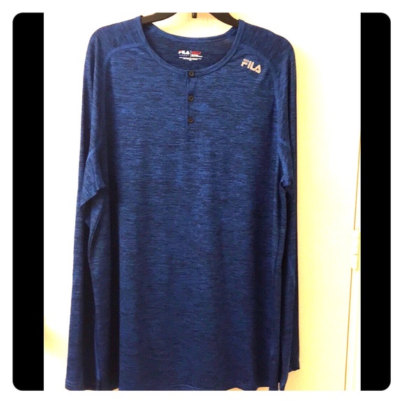 Fila Men’s No Sweat Long Sleeve Shirt NWT - Picture 5 of 5